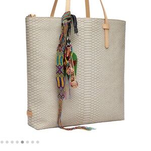 Consuela Thunderbird Tan and Brown Bag